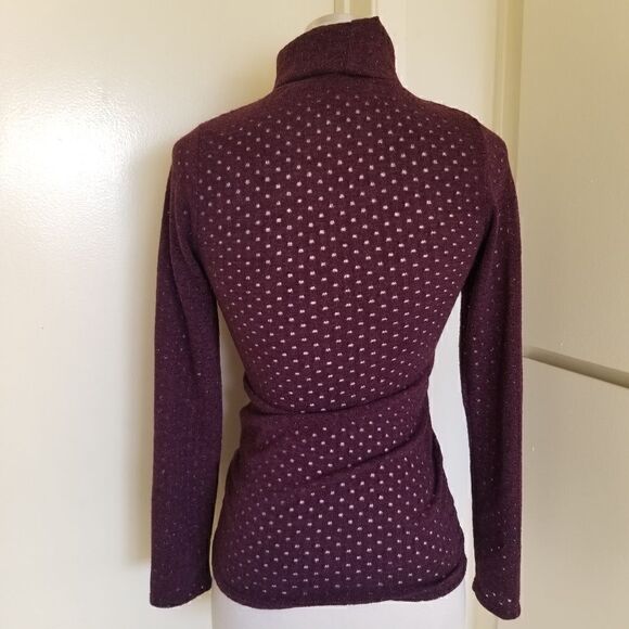 Blue Sketch Purple Turtleneck Sweater,NWOT - Picture 4 of 6